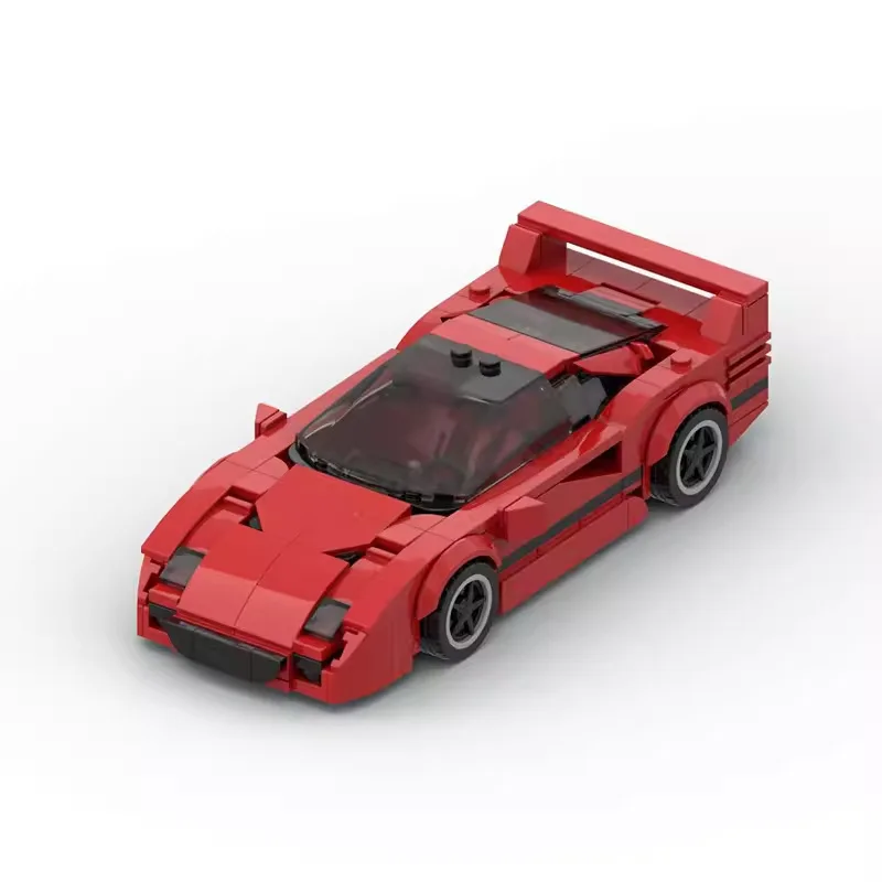Конструктор MOC совместимый с LEGO строительные блоки F40 из железа игрушка суперкар 8
