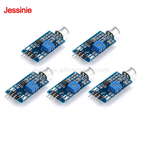 Модуль усилителя электретного микрофона MAX9814 MAX4466 Jessinie