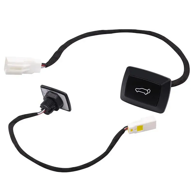 

Trunk Release Button Auto LED Liftgate Trunk Open Release Switch Tailgate Trunk Open Release Switch Electronic Universal Trunk