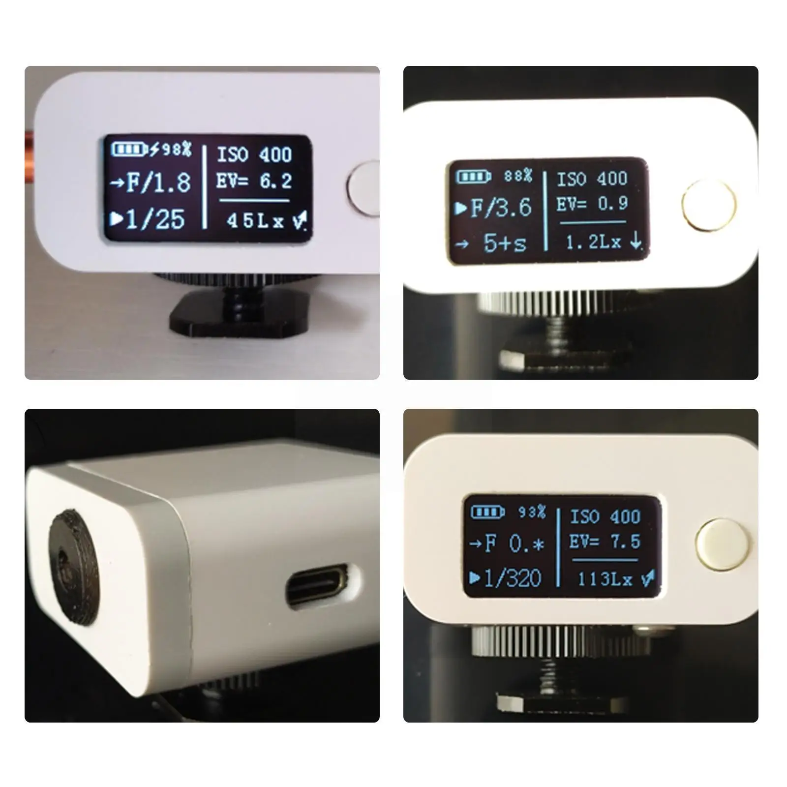 

Фотометр для фотосъемки, 0,96 дюйма, 0 светодиодов, M08