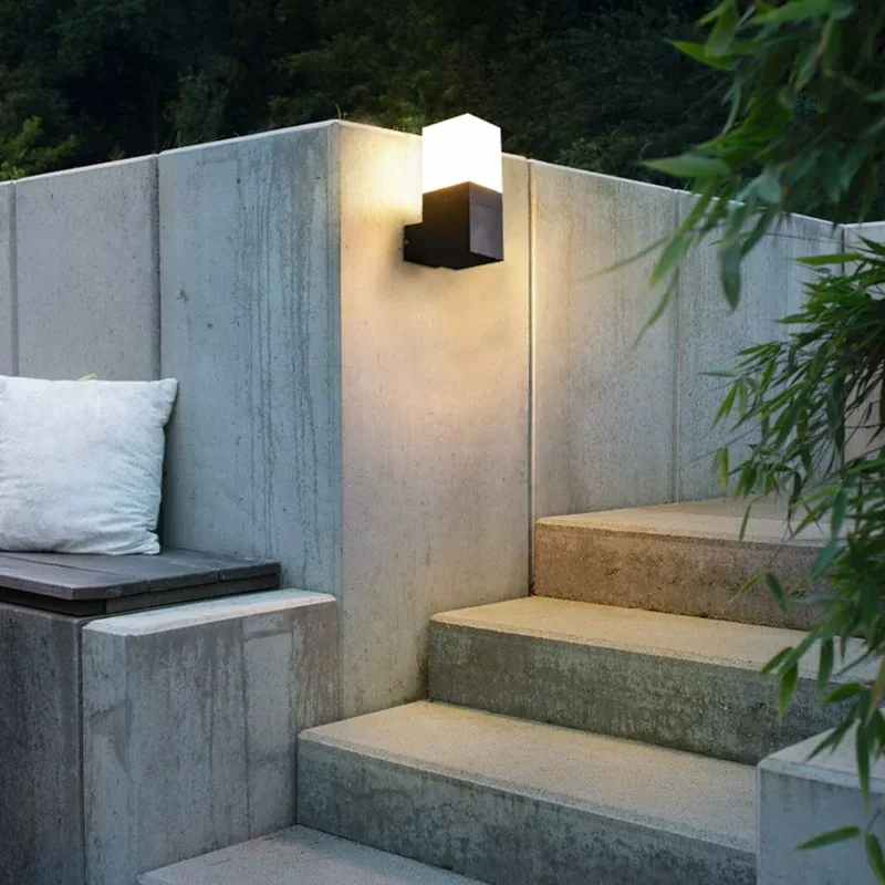 Современная настенная лампа для улицы помещения виллы патио ворот гостиной