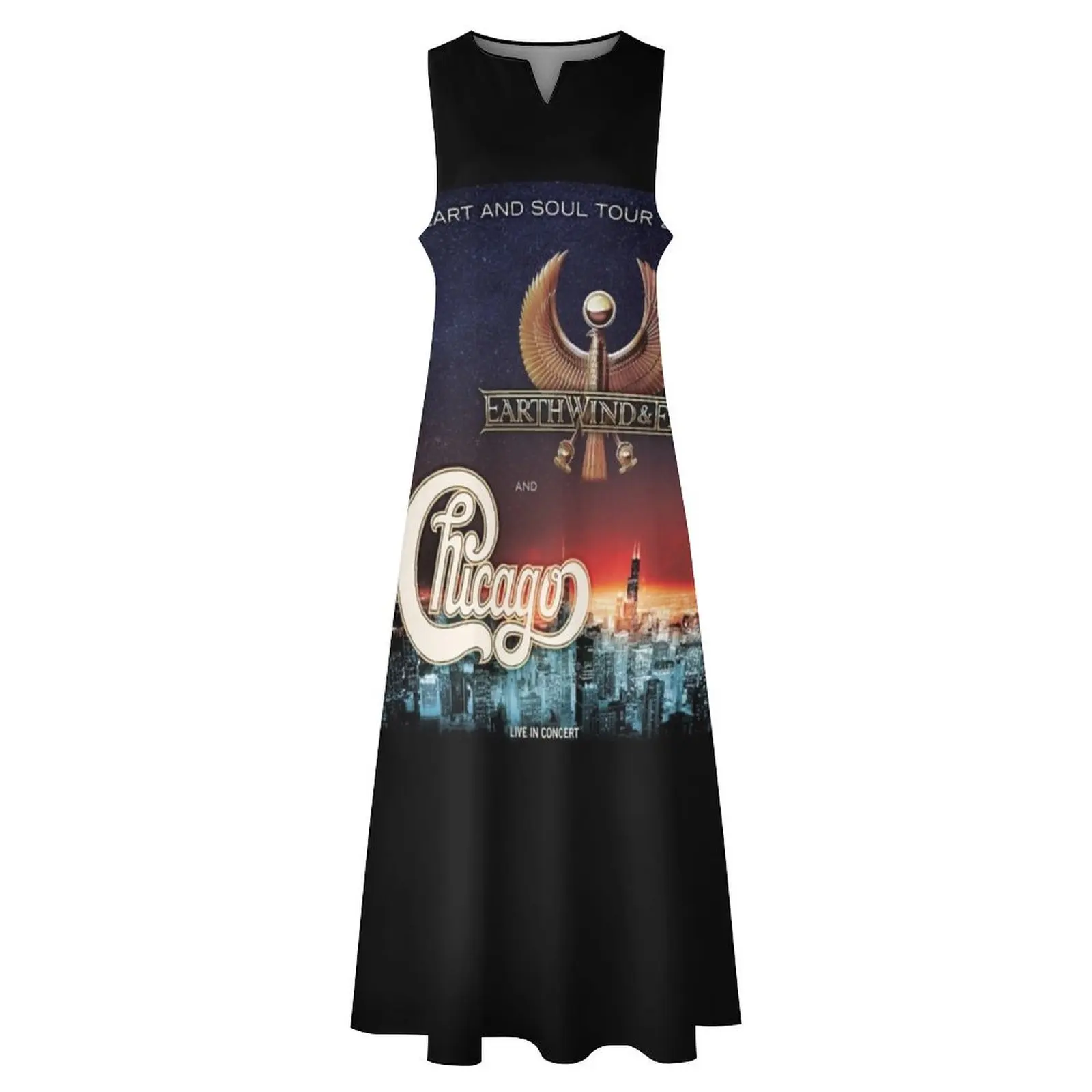 Экскурсия с Чикаго Земля ветер inewstv Длинное платье на день рождения элегантное