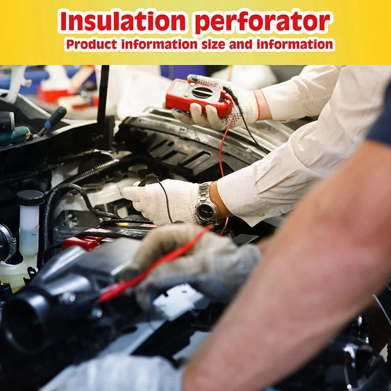 4 шт. зажим для прокалывания изоляции зонд инструменты тестирования обнаружение