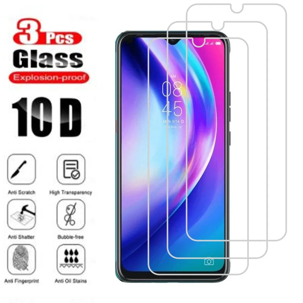 

3pcs Original Protective Tempered Glass For Tecno Pouvoir 4 Pro 7" Pouvoir4 4Pro LC7 Screen Protector Protection Cover Film