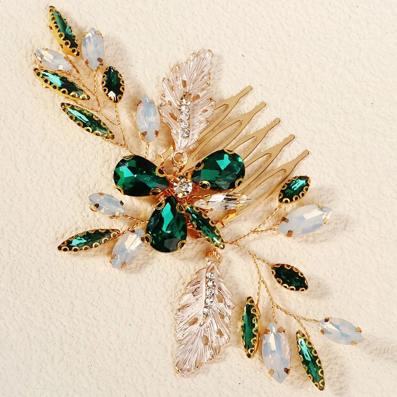 Miallo очаровательные гребни для невесты Rhinstone украшения волос женщин Свадебные