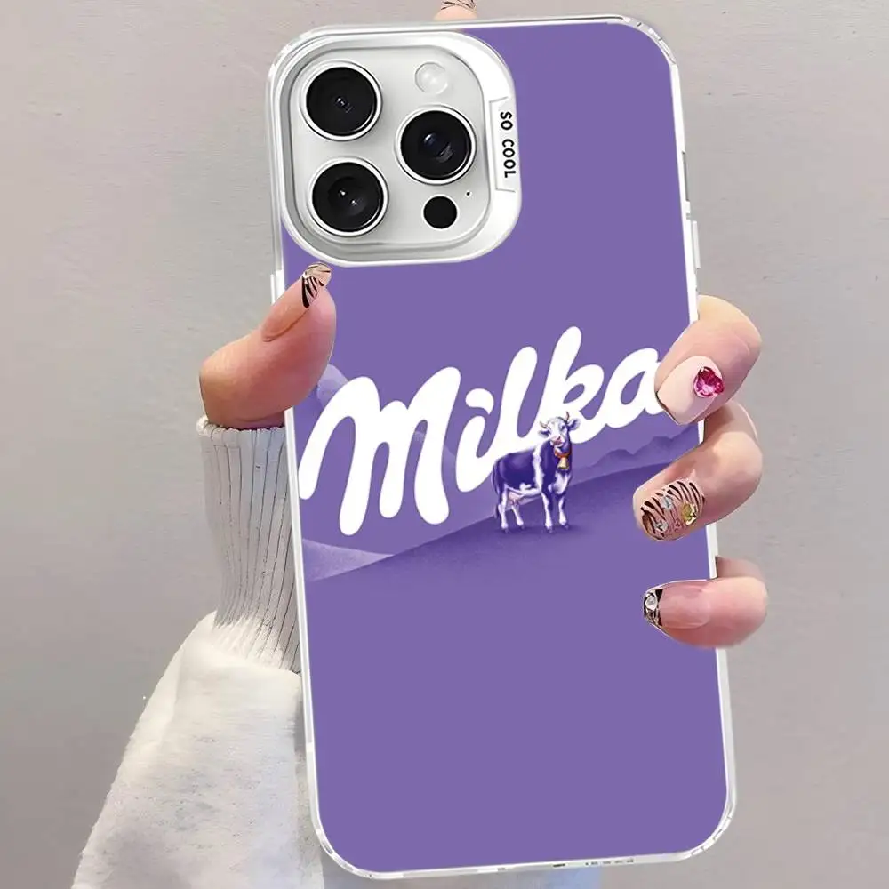 Фото Чехол для телефона M-MilkaS BoxS Chocolate для iPhone 16, 15, 14, 13, 12, 11 Pro Max X XR XSMAX 8 7 Plus, матовая противоударная задняя крышка №5