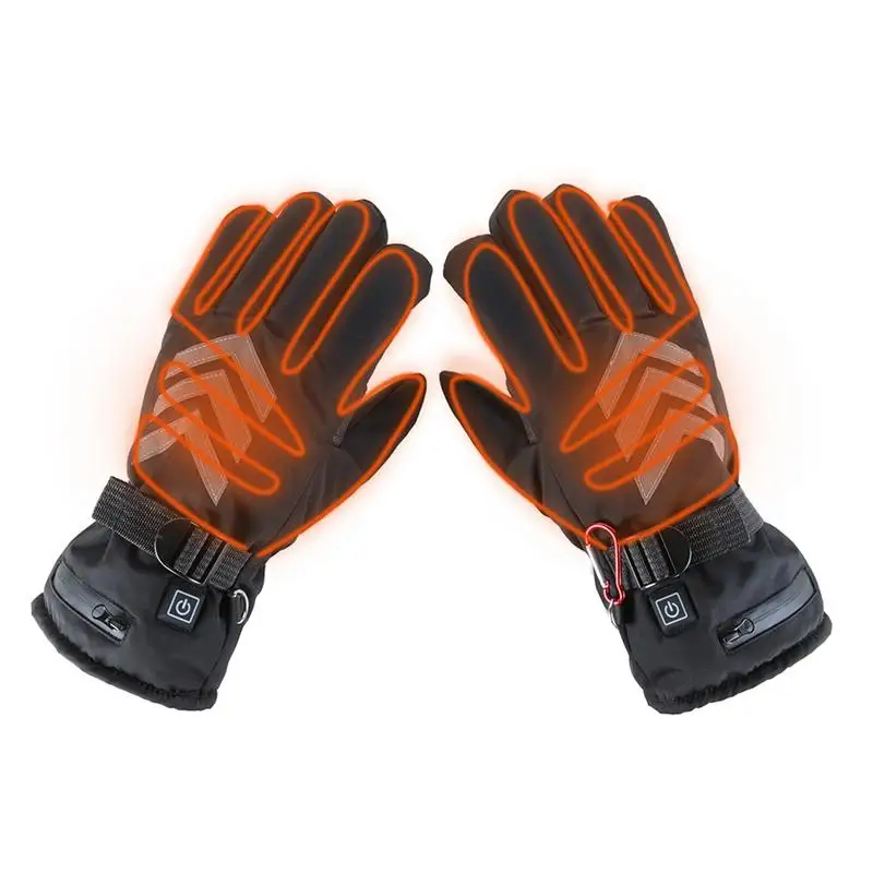 

Glove Motorcycle Heating Reflective Duty Gloves Motorcycle Electric Car Heating Gloves Lithium Battery Powered Waterproof