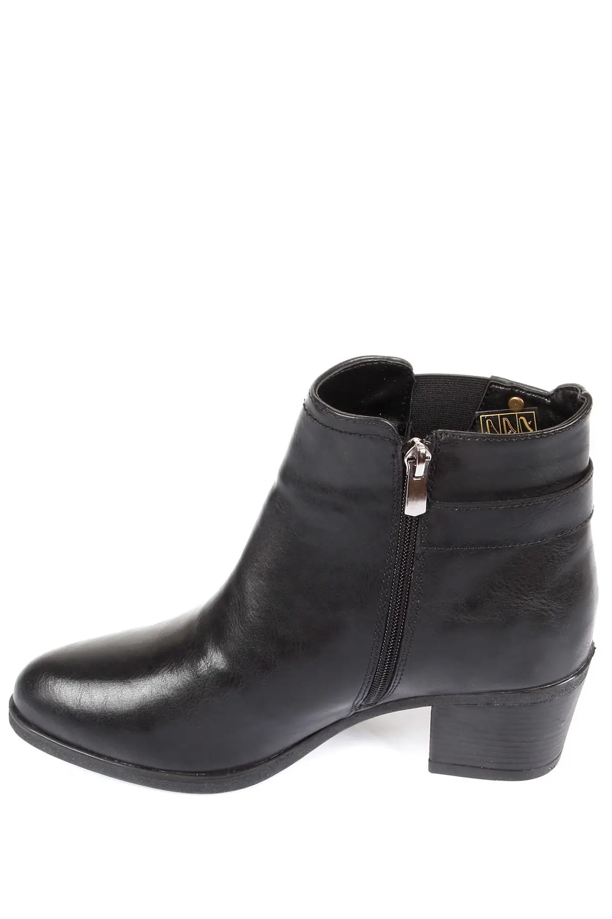 

Women BootsGn Black Buckle Zipper Short Heels Pointed Nose Day 's Comfortable Ladies Boots Stylish Female Boots Platform