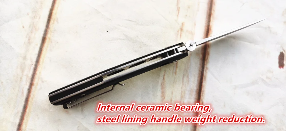 Титанобоа T206 AxisL Керамический шарикоподшипник реальное лезвие D2 рукоятка G10 кемпинг кухня охота карманный инструмент для повседневного использования складной нож