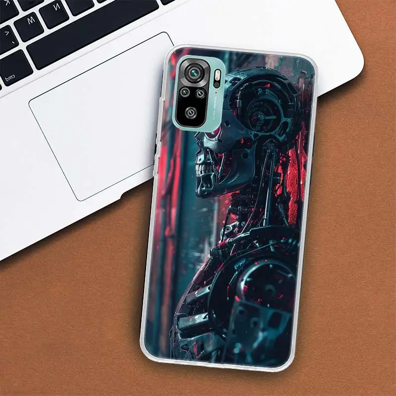 Чехол для телефона Арнольд Шварценеггер Терминатор Xiaomi Mi 14 Ultra 15 Pro 13 5G 12T 12X 11 10 12 Lite