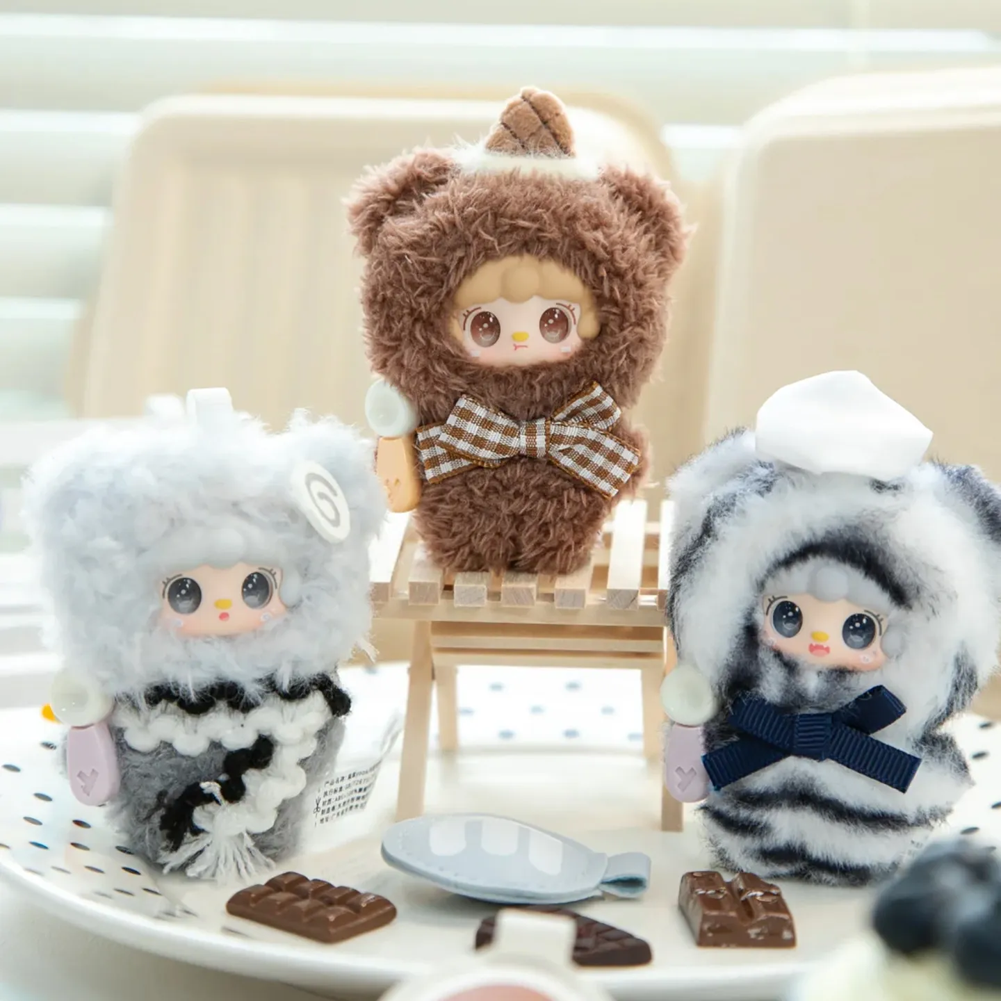 Фото Yooki Mini Hello, I'll Have A Bite: Слепая коробка с виниловыми куклами, модные игрушки, милые куклы-украшения, детские игрушки, подарок на день рождения для детей №4