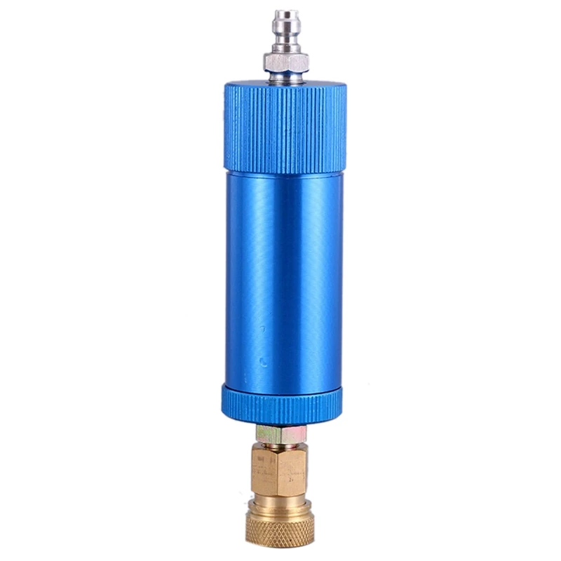 

High Pressure PCP Hand Pump Air Filter Oil-Water Separator for High Pressure Pcp 30Mpa Air Pump Filter Compressor Blue