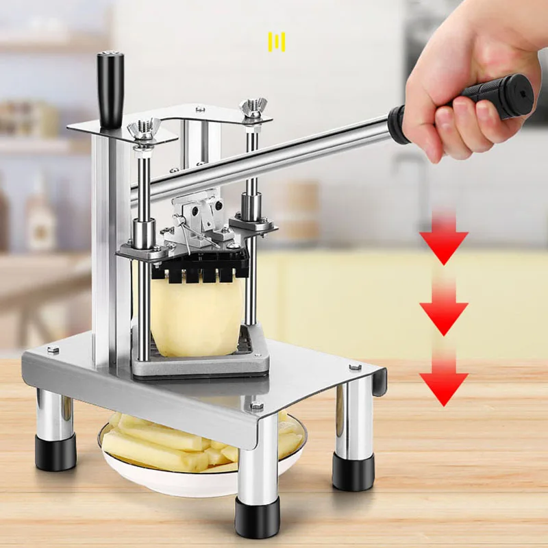 

Stainless Steel Multifunctional Vegetable Cutter Potato Commercial French Fry Cutters Potato Chipper Cozinha Kitchen Utensils