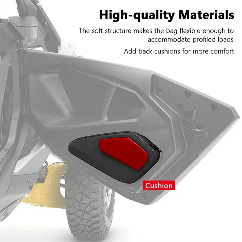 Для Can-Am MAVERICK R для CAN-AM Maverick 2024 новые аксессуары Сумки нижней двери UTV 5 литров набор