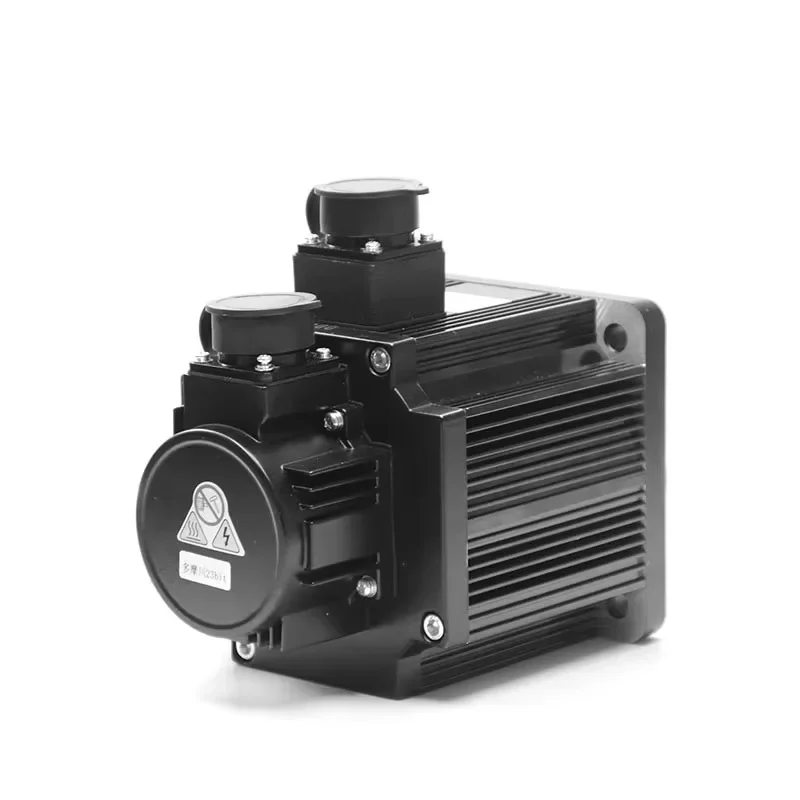 Фото 【DIY】Горячая распродажа: Серводвигатель Siheng Motor Factory с сертификатом CE, 130 мм, 3 фазы, 1.3 кВт, 5 Нм, 2500 об/мин, 220 В переменного тока, серводвигатель и драйвер KA10 для ЧПУ №4