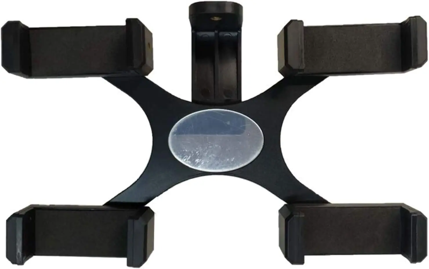 

Four-Position Multi-Adjustable Mobile Phone Holder with Mirror for Live Meetings