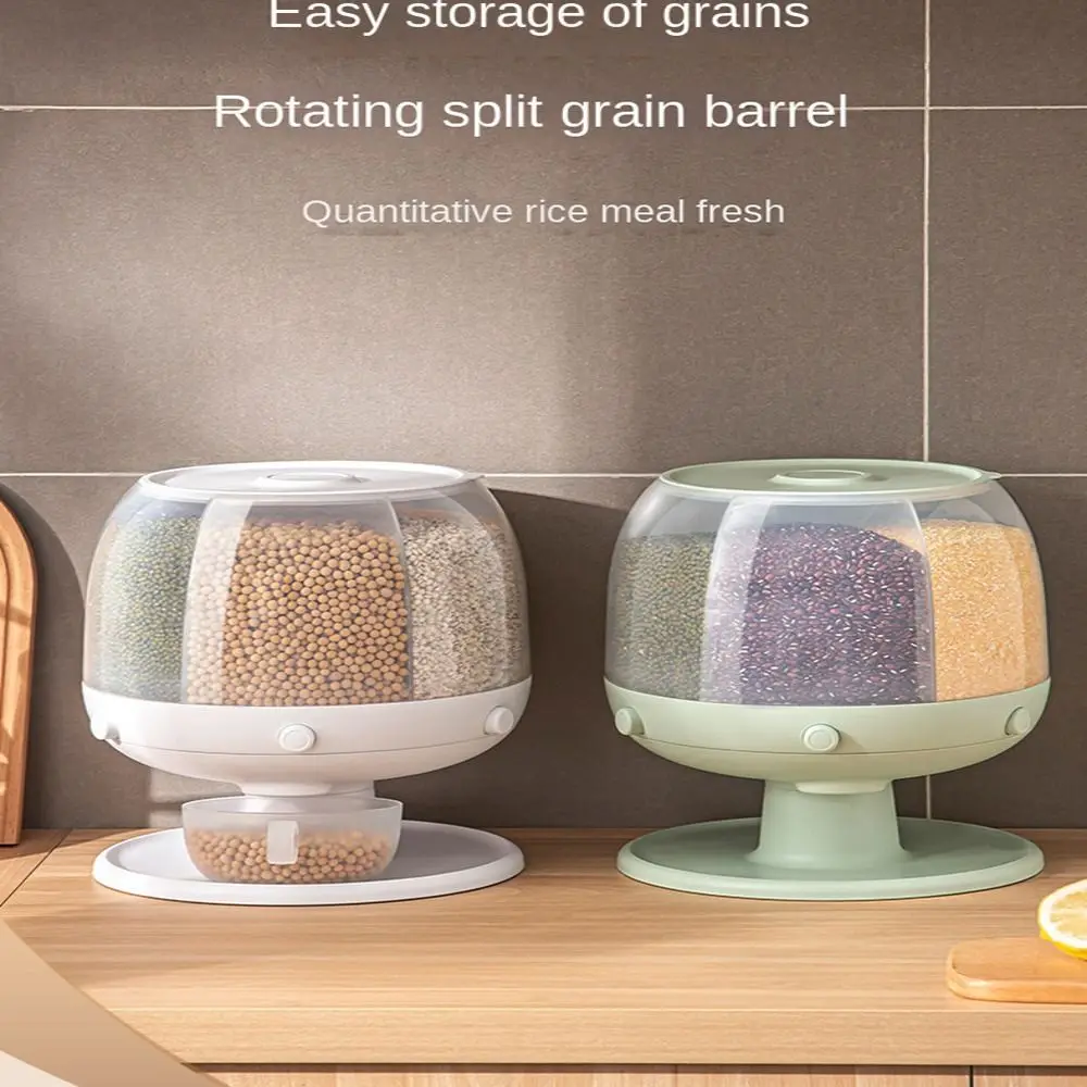 

Clean Dry Food Container Organization Cereal dispenser Grain box Kitchen Storage Grain Dispenser