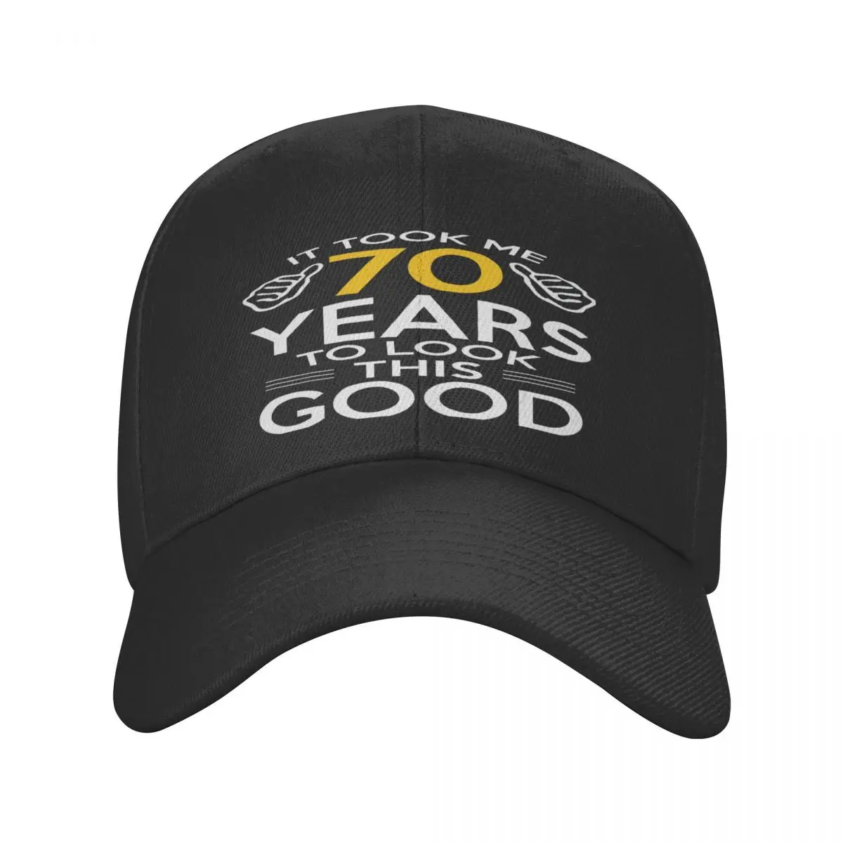 

70th Birthday Gift Took Me 70 Years Casquette, Polyester Cap Fashionable Moisture Wicking Travel Nice Gift