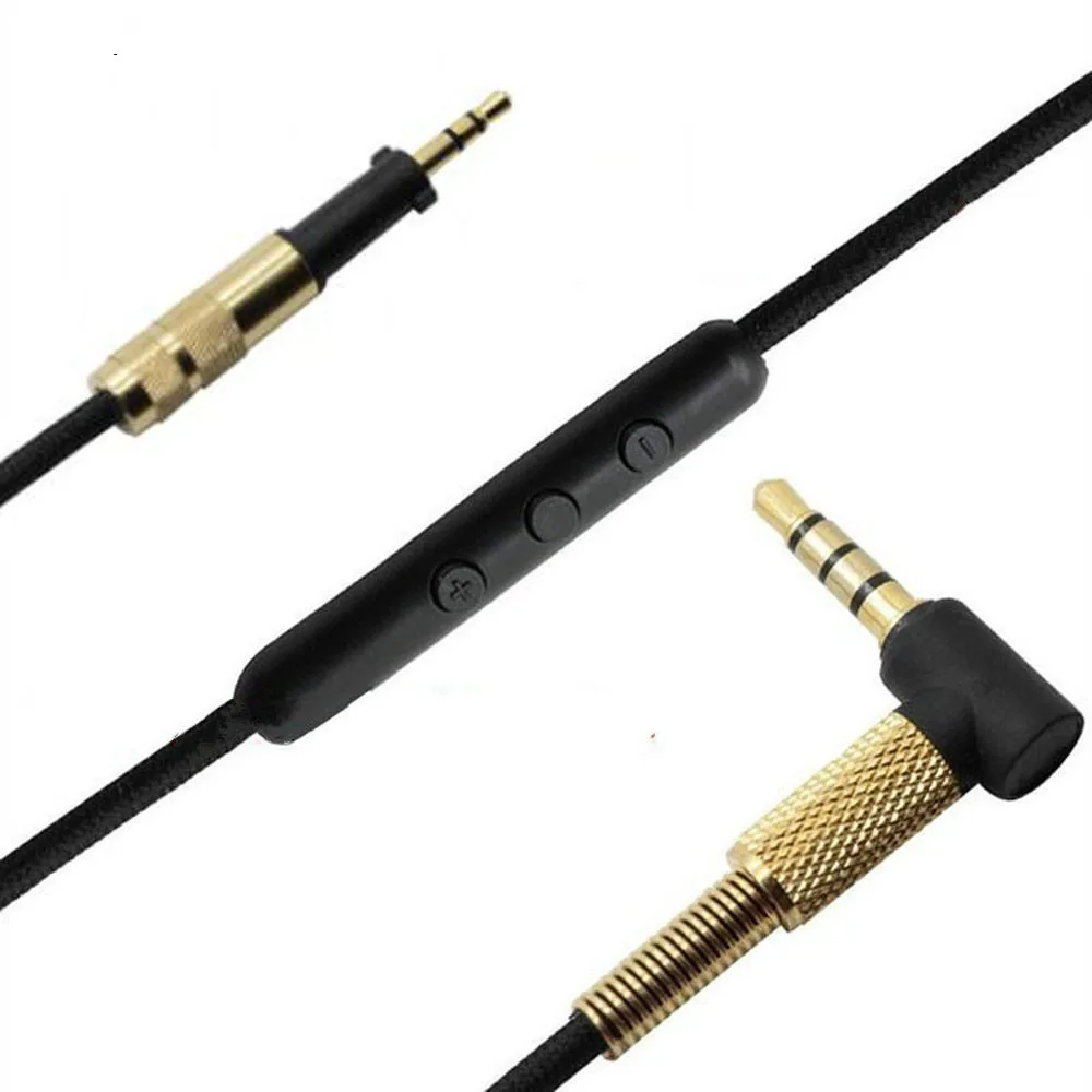 

3.5mm to 2.5mm Replacement Upgrade Audio Cable For AKG K450 K451 K452 K480 Q460 headphones cable with MIC