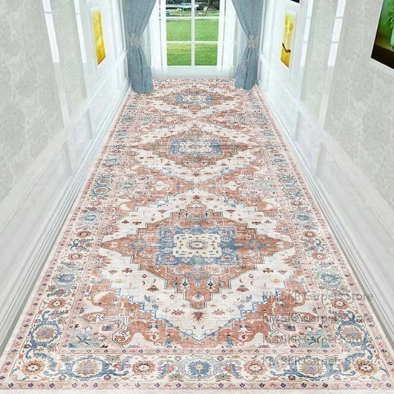 

Ретро персидский длинный ковер