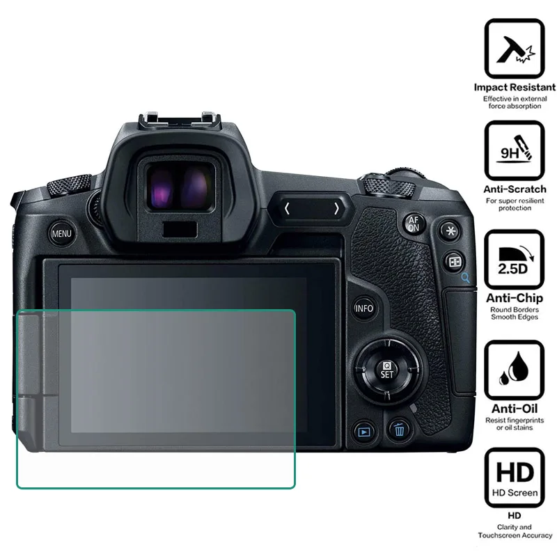 Защитное стекло для Canon G9X G7X G5X 6D 7D Mark II III 200D 750D 760D 77D 80D 800D 850D 90D 1300D 1500D R3/R5/R6/RP M200 |