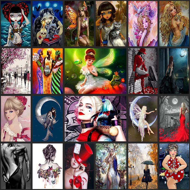 

DIY Diamond Embroidered Two Parrots Birds eagles Cross Stitch Diamond Paintings Cartoon Home Decorations