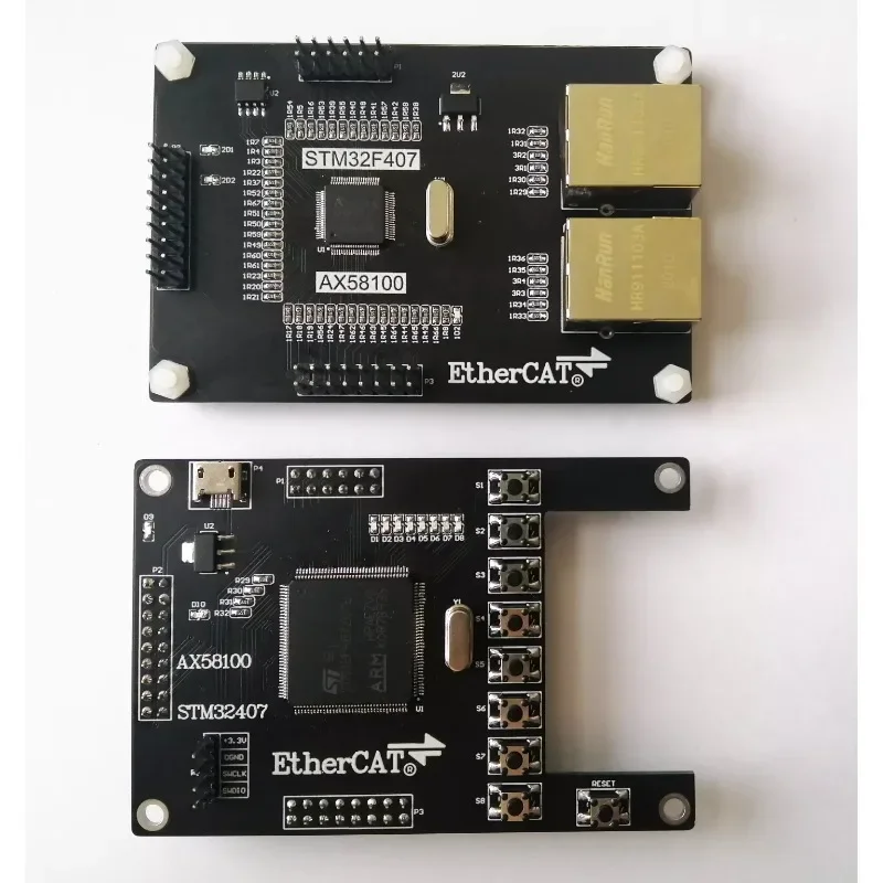 AX58100 Slave макетная плата EtherCAT 16IO CIA402