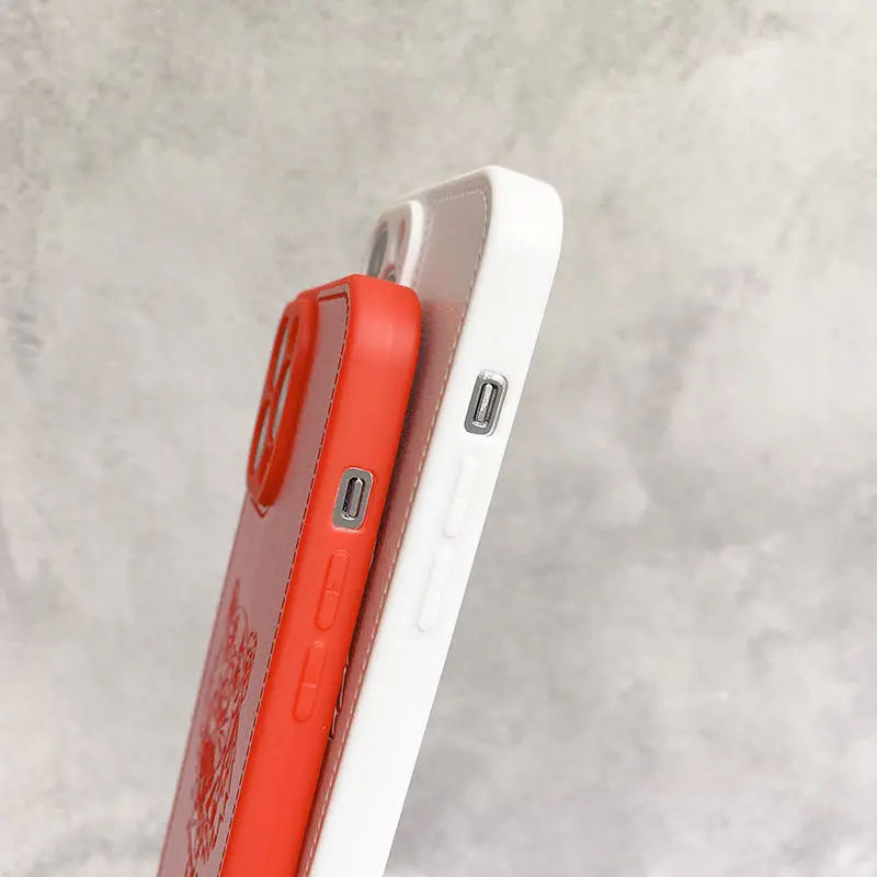 

Luxury Tigers Heads high-end Leather for iphone 13 Phone Case Iphone 13 12 11 x xs xr max 7 8 plus pro max Couple ĶḘṄẒȮ shell