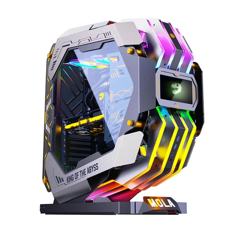 Lovingcool новый настольный шкаф боковая панель закаленное стекло полная башня E-ATX ATX