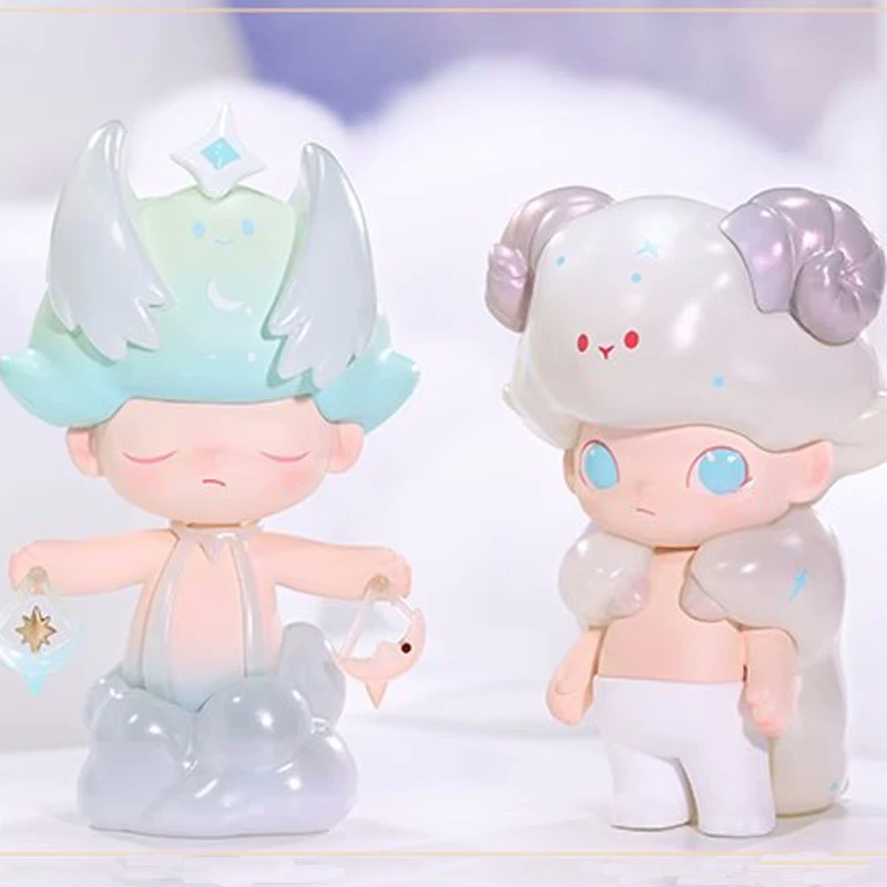 Twelve Constellations Series Mysterious Surprise Box Figure Kawaii Anime Pisces Aquarius Gemini Taurus Doll Gift