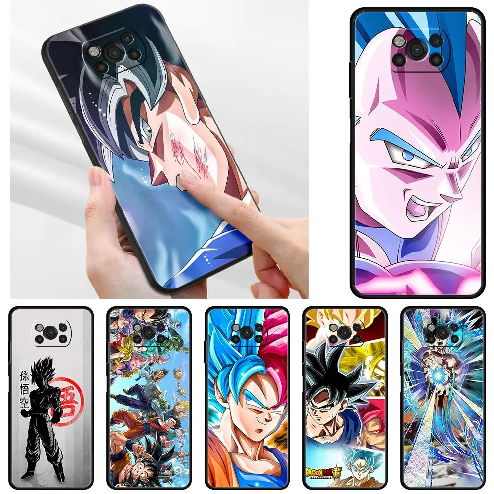 

Dragon Ball Super Z Funny Case for Xiaomi Poco X3 NFC M3 Pocophone F1 M4 Pro X3 GT M3 F3 GT Phone Shell Back Fundas Coque
