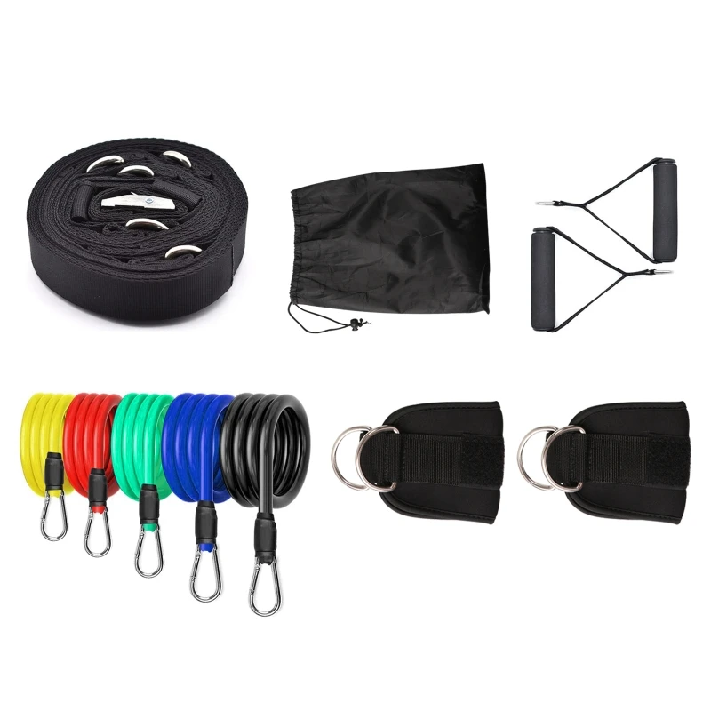 

Multi Point Anchor Gym Attachment for Home Fitness, Portable Door Anchor Strap