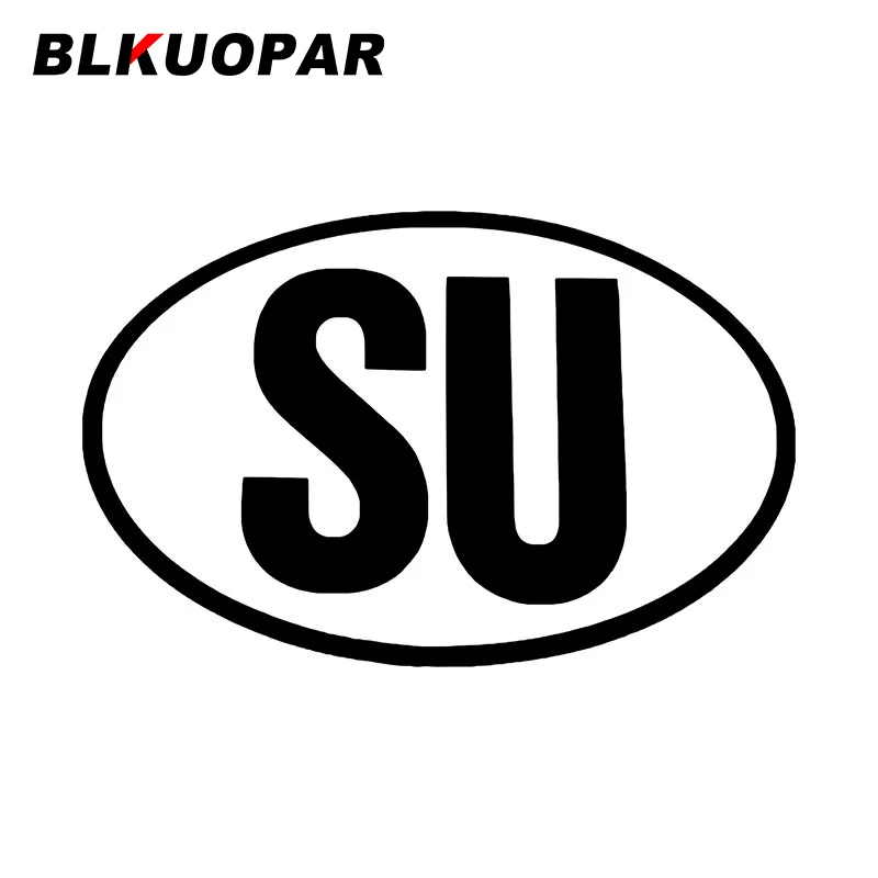 

BLKUOPAR SU наклейки на автомобиль наклейка солнцезащитный бампер окна автомобильные аксессуары для ноутбука лобовое стекло высечки DIY караван ...
