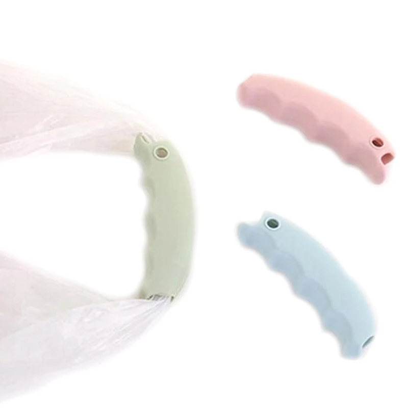 Мягкий силиконовый держатель для продуктов удобная ручка сумка покупок