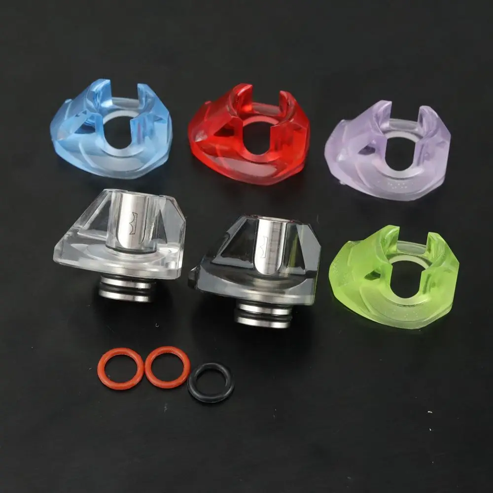 

BB Billet Box Various Accessories Monarchy Multi Vhistle 316SS POM PC PEEK PEI 510DripTip Adapter Pulse AIO Mod