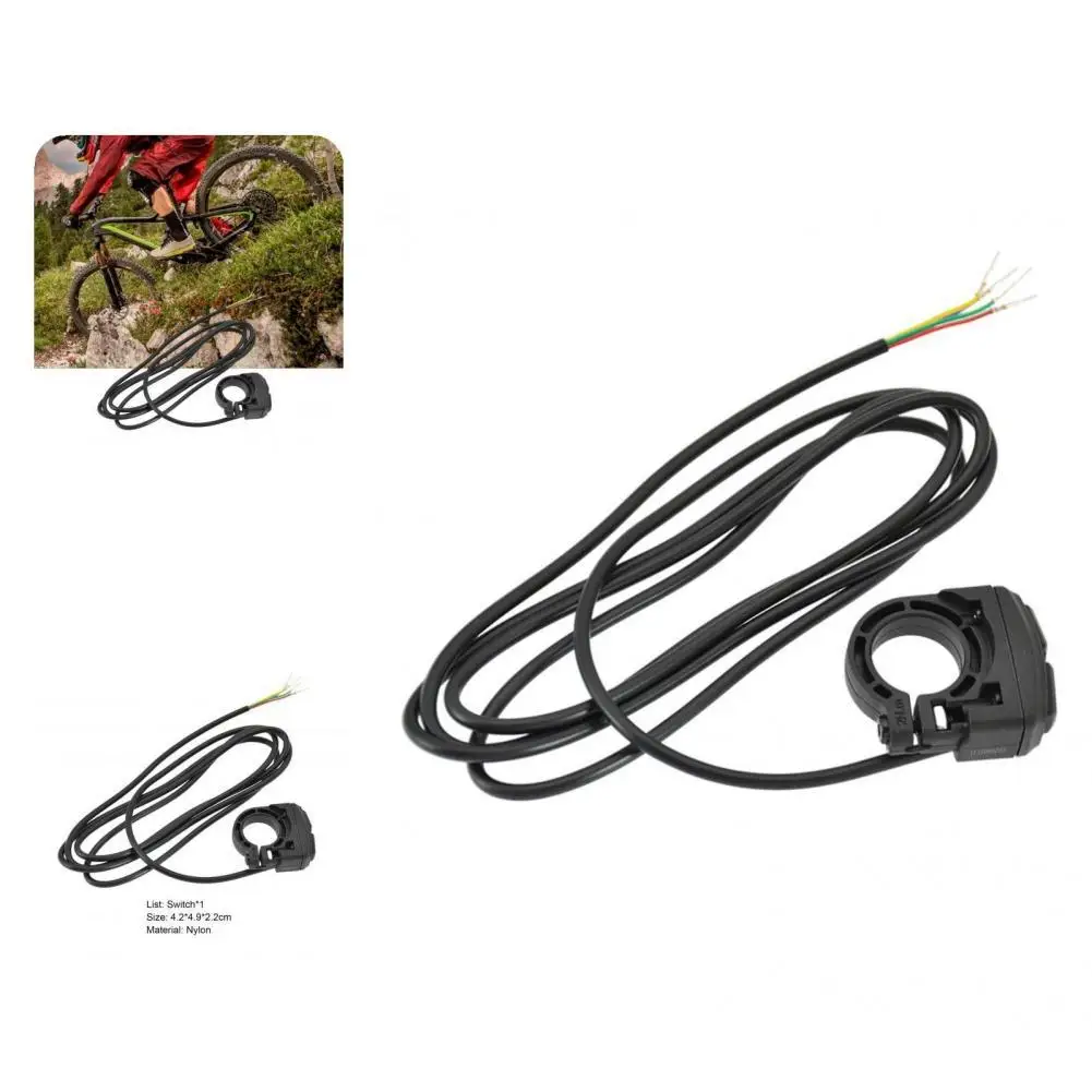 

Lightweight Utility Multi-functional Motorcycle Light Switch Anti-deformed Electric Bike Switch Round Edges for ATVs