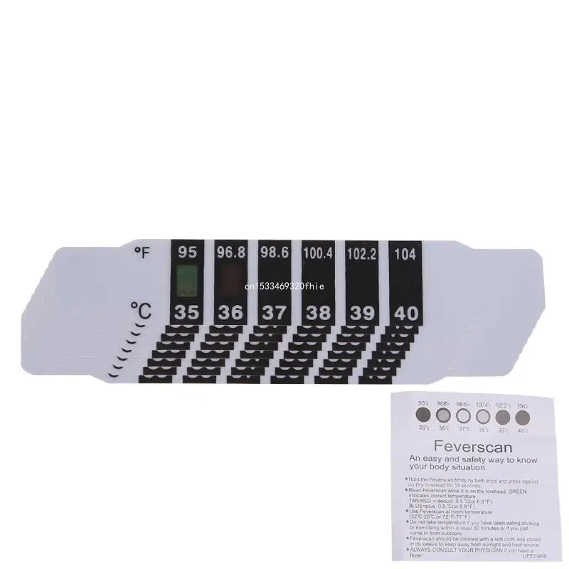 

Reusable Forehead Temperature Strips for Travel and Daily Home Use Kids Infants