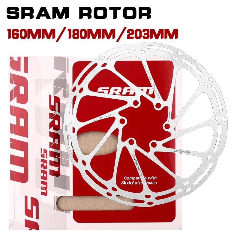 

Тормозной ротор Sram Avid для велосипеда Центральная линия 160 мм 180 мм 203 мм гидравлические дисковые тормозные роторы с 6 болтами T25 для горного ве...