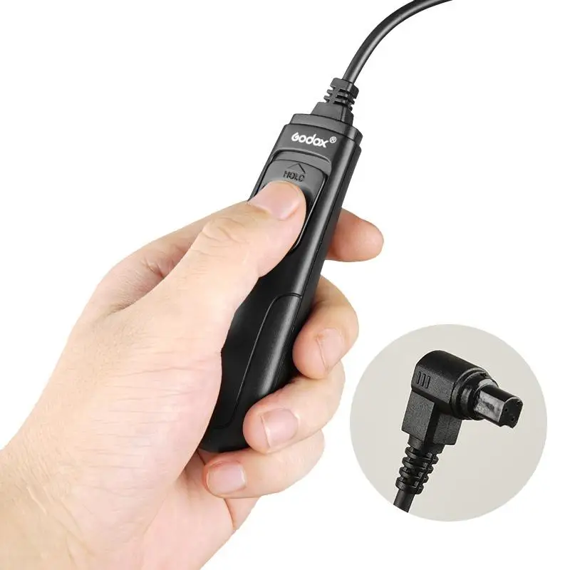 

Godox RC-C1/C3/N1/N3/S1 DSLR Remote Control Cord Camera Shutter Release Cable for Canon Nikon Sony