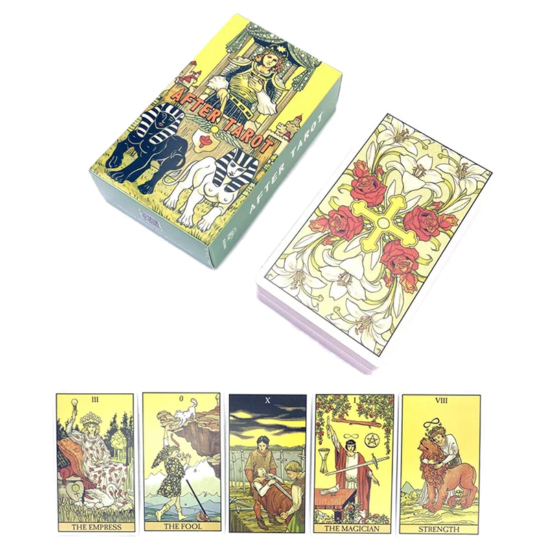 

Карточки с надписью «After Tarot»