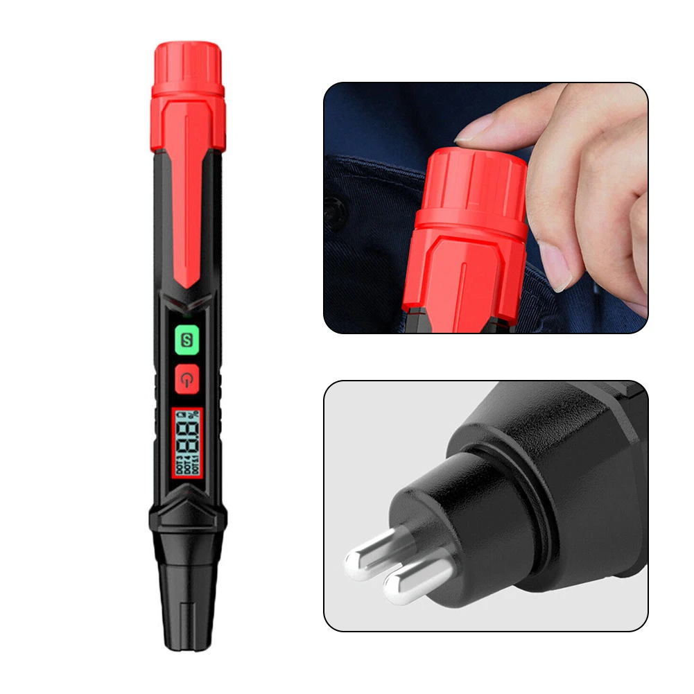 

1pc Brake Tester Pen Dust Prevention 2x1.5v AAA Battery ABS Material Brake Fluid Oil Tester Auto Brake Fluid Tester