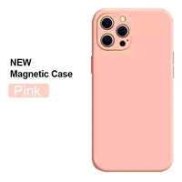 liquid silicone protection case for iphone 13 12 11 pro max mini for magsafe 8 plus xr x xs max se cover accessories 22