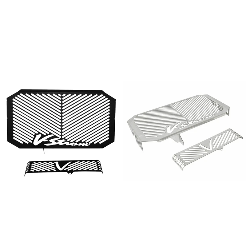 

Motorcycle Radiator Grille Guard Protector Cover for Suzuki V-STROM 650 DL650 2004-2010 Water Cooler Protection
