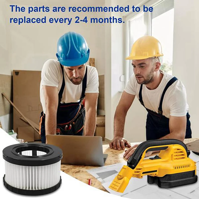 8 шт. DC5151H сменный HEPA-фильтр для Dewalt DC515 DCV517 DCV517B пылесос влажной и сухой уборки