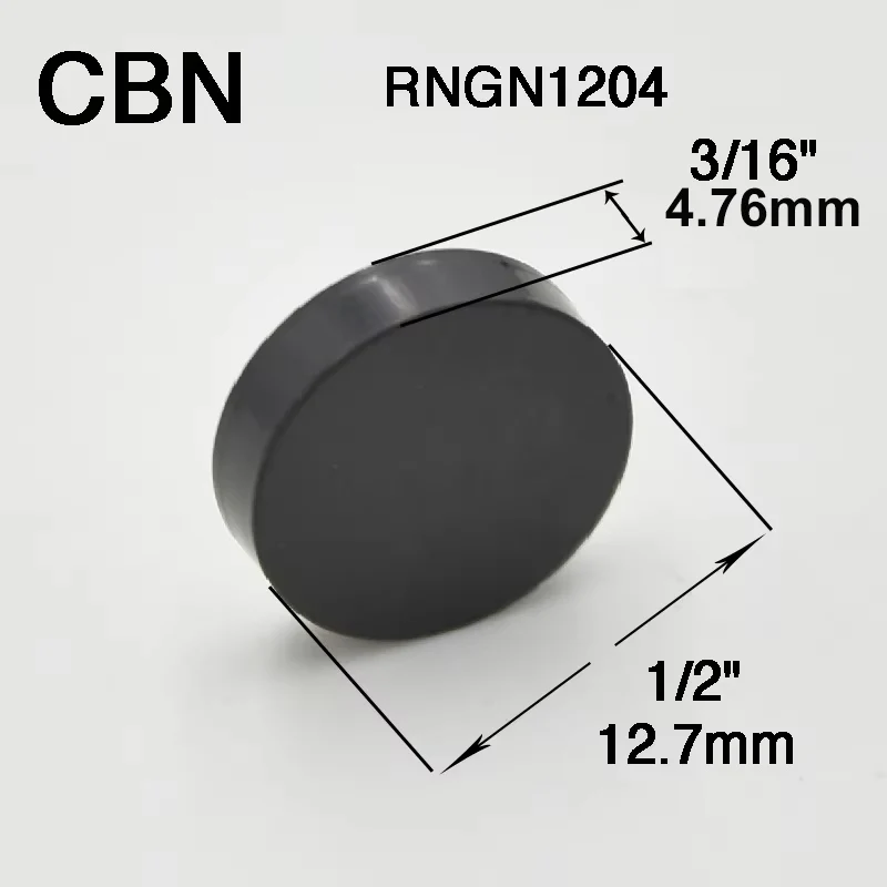 Твердые вставки CBN головка блока цилиндров фрезы 1/2 дюйма 3/8 RNMN 0904 1207 токарная