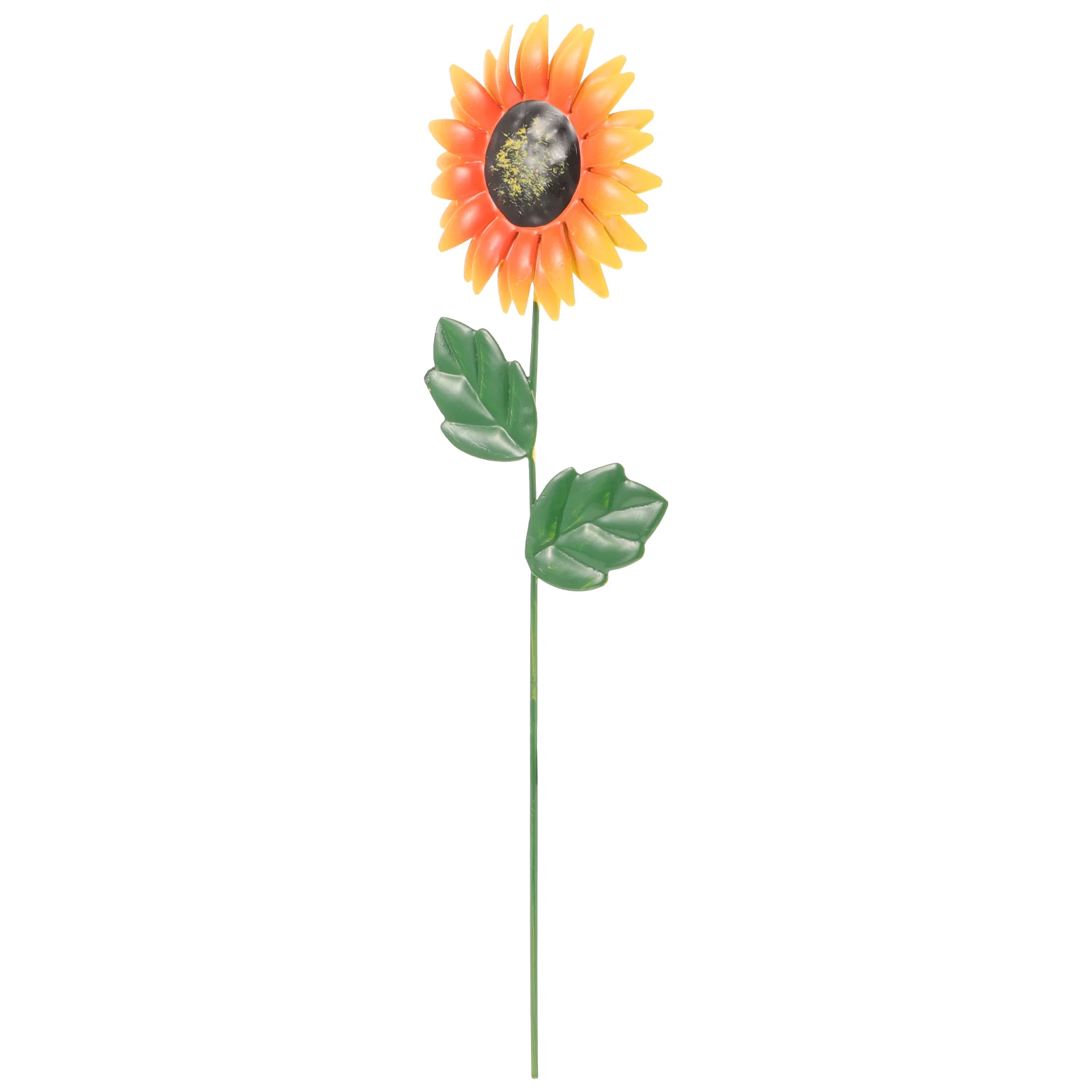 

Patio Decor Flower Stakes Outdoor Metal Garden Decorative Sunflowers Decorations