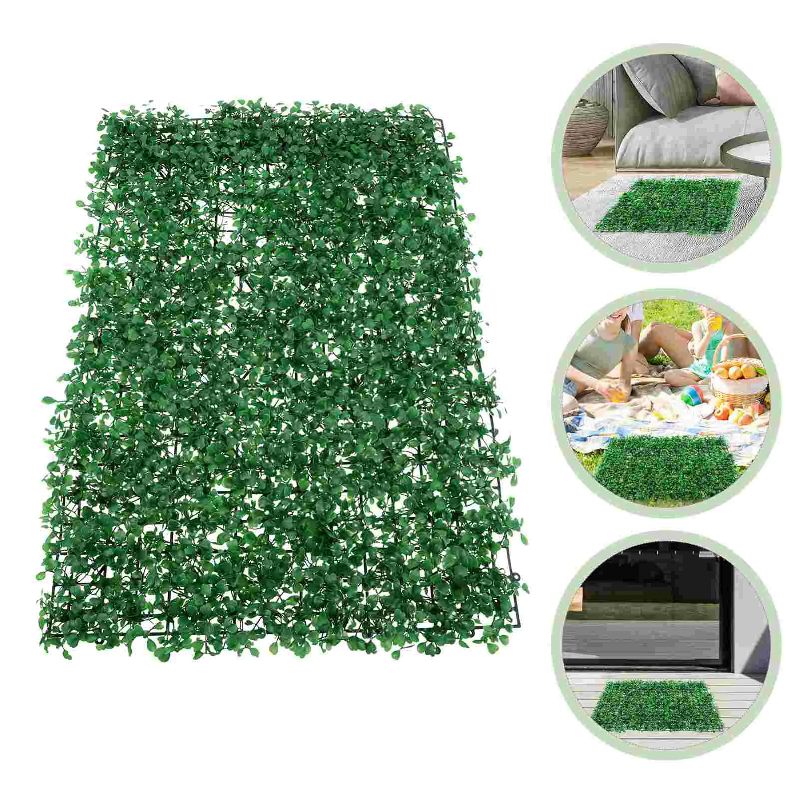 

1 Set Artificial Grass Rug Turf = Indoor Outdoor Fake Grass Indoor Simulation Grass Wall