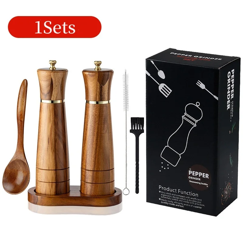 Ручная мельница для перца из акации