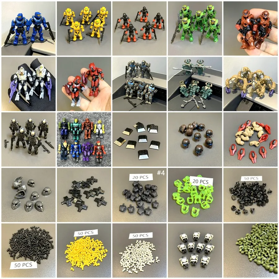 Набор мега-стюкс героев серии UNSC арбир Рипа мораме брют Элитные наемники