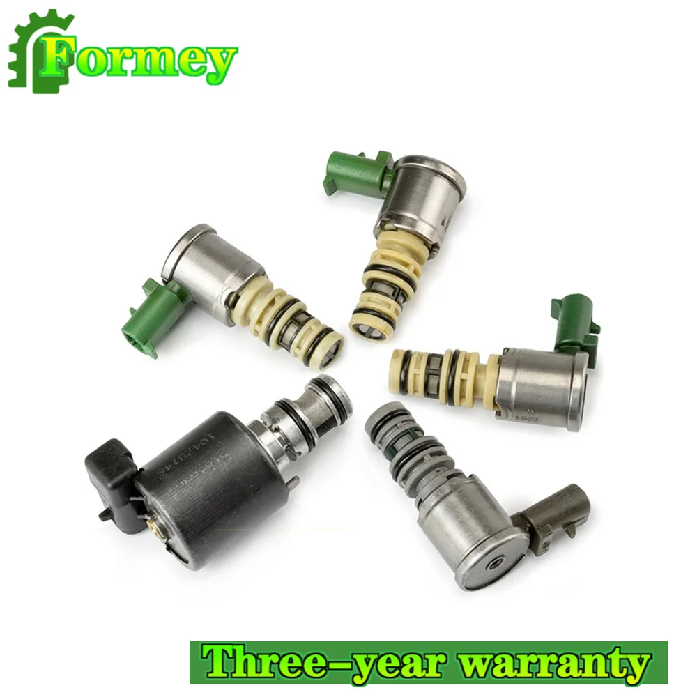 

Оригинальная коробка передач 5L40E, главный переключатель EPC TCC, блокировка, соленоиды, комплект регулирующих клапанов для Cadillac, GM, для замены BMW